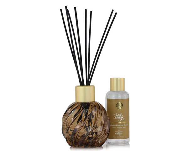 HC Diffuser Set Amber Honeyed Wood