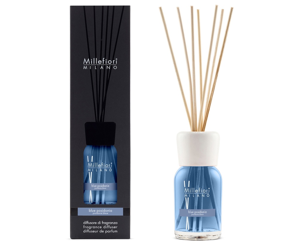 MM Milano Reed Diffuser 250ml Blue Posidonia