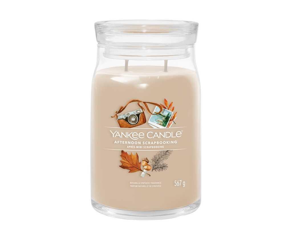 YC Afternoon Scrapbooking Large Jar
