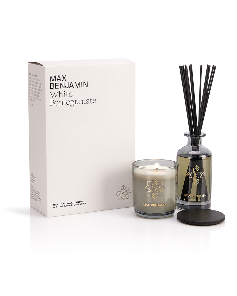 MB Candle & Diffuser Gift Set White Pomegranate