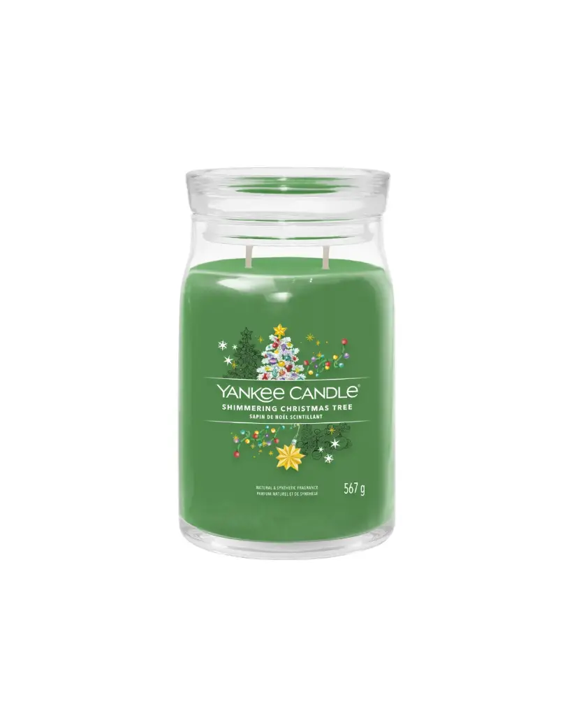 YC Shimmering Christmas Tree Signature Large