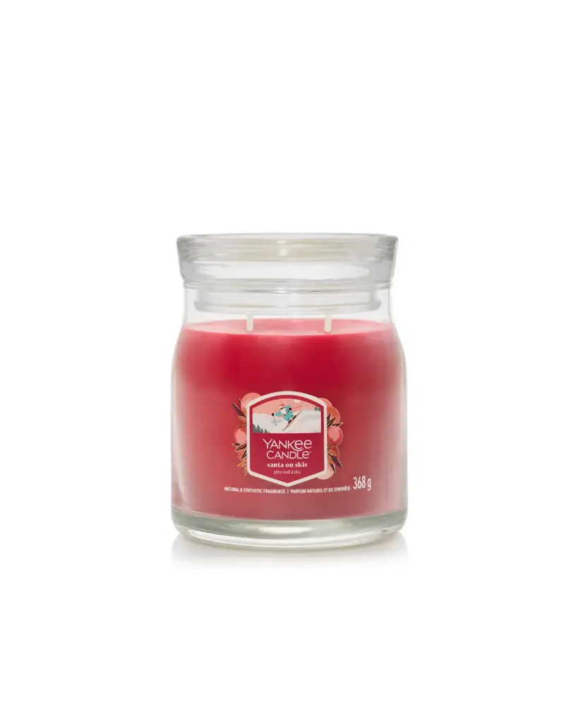 YC Santa On Skis Signature Medium Jar