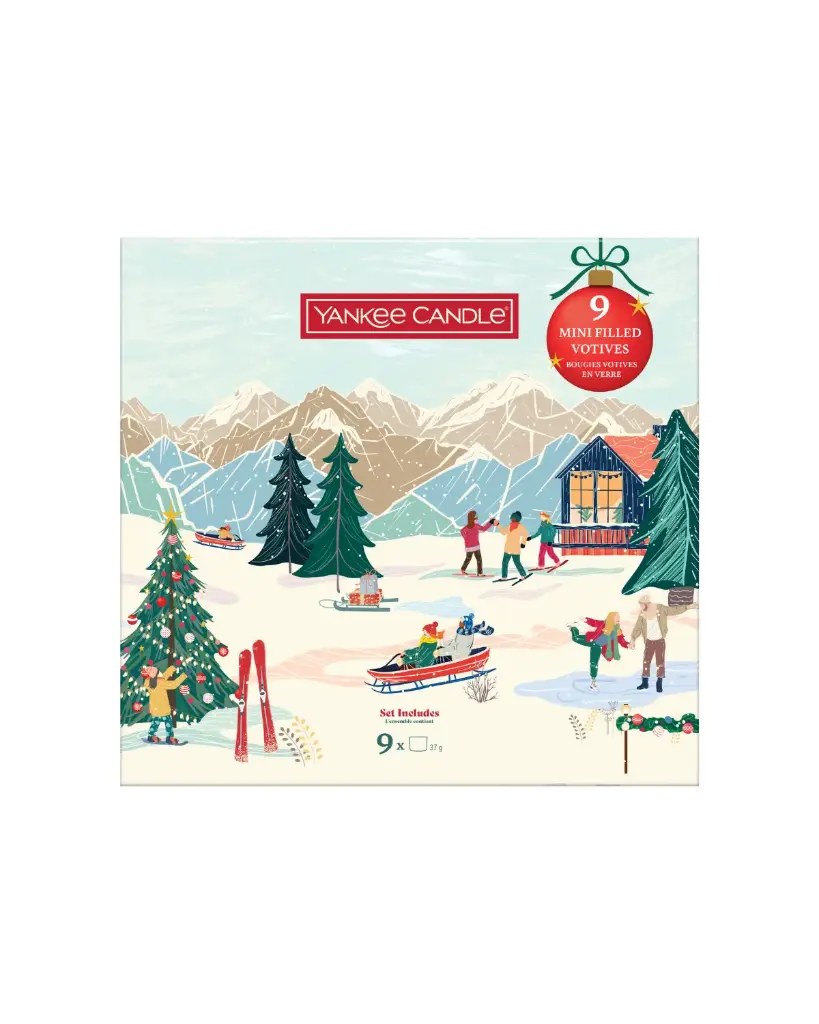 YC Apres Ski Collection 9 Filled Votive Book Gift Set