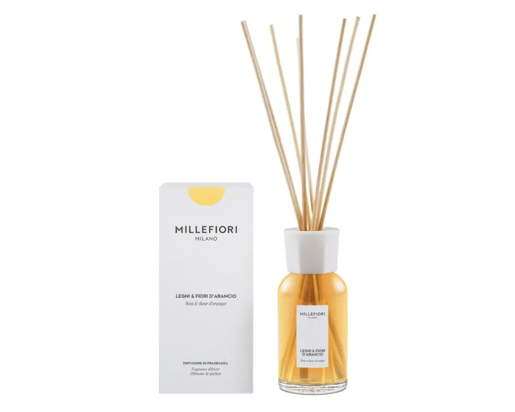 MM Milano Reed Diffuser 250ml Legni e Fiori d'Arancio 