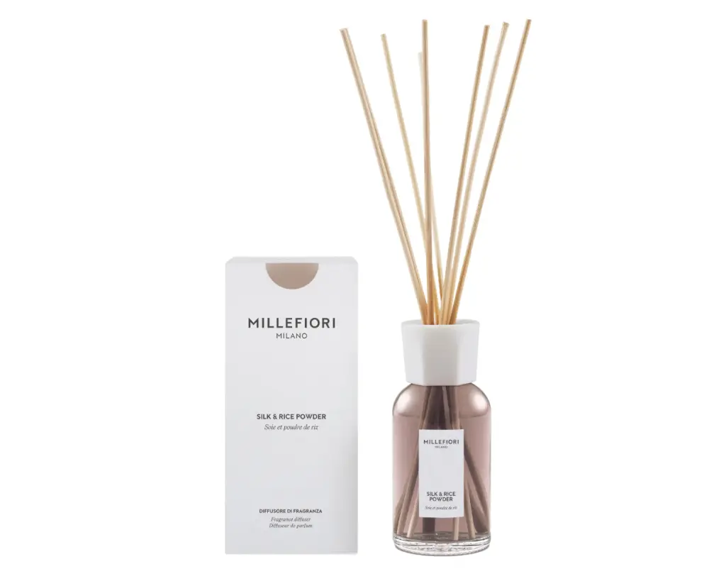 MM Milano Reed Diffuser 250ml Silk & Rice Powder