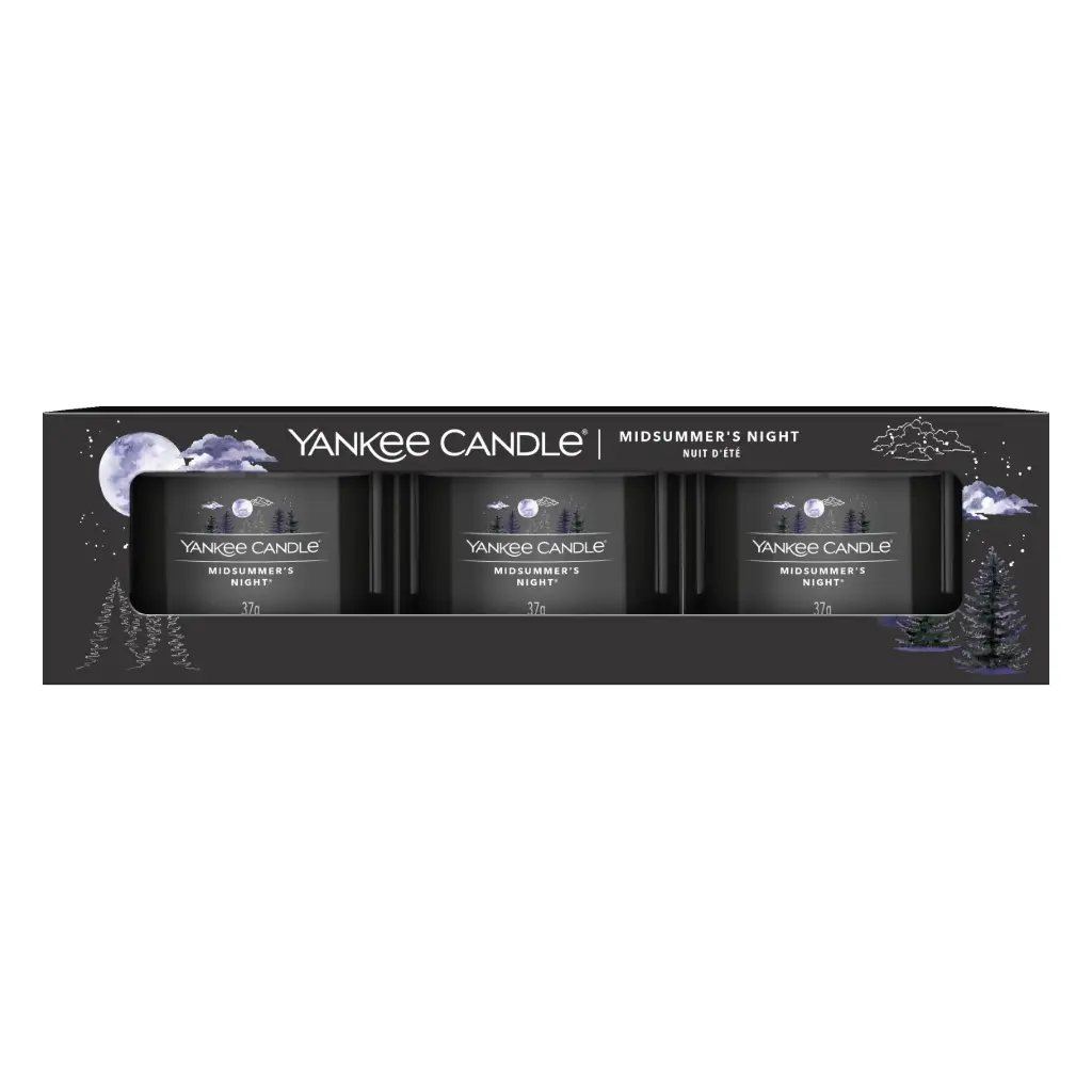 YC Midsummers Night Signature Filled Votive 3-Pack
