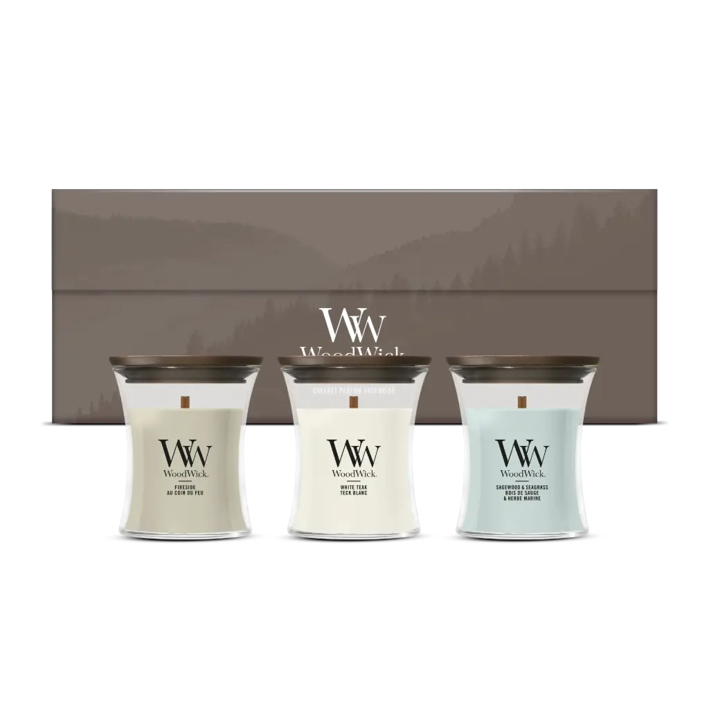 WW Deluxe Gift Set 3 Mini Candle Woodland Trio AW26