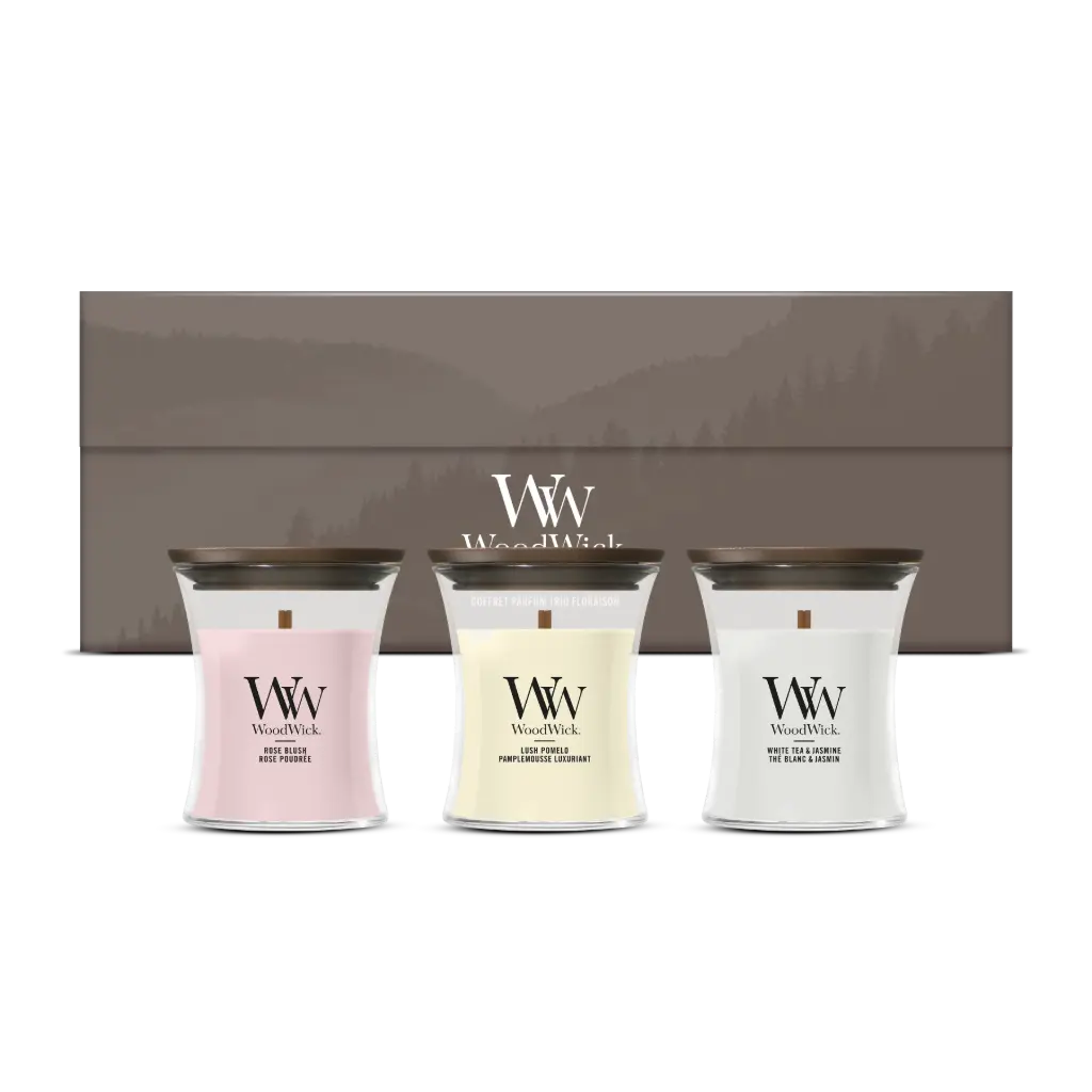 WW Deluxe Gift Set 3 Mini Candle Blooming Trio AW26