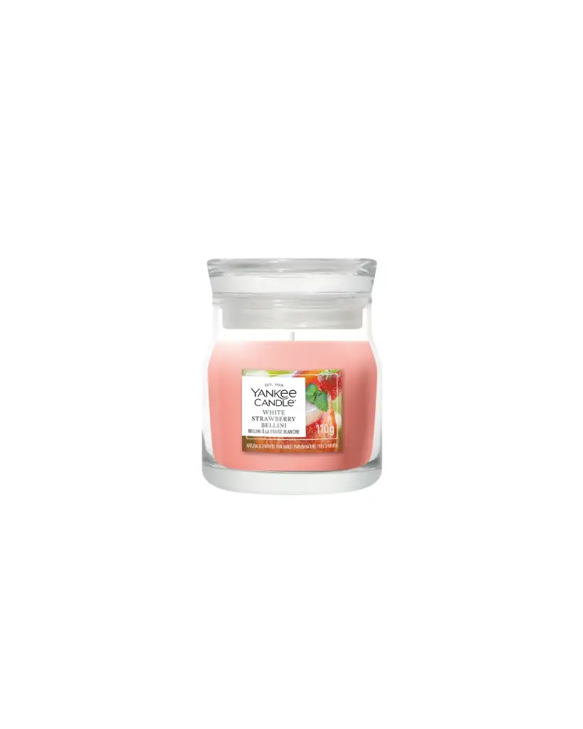 YC White Strawberry Bellini Small Jar 
