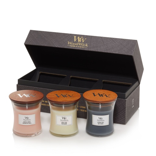 [1727429E] WW Deluxe Gift Set 3 Mini Candles Floral