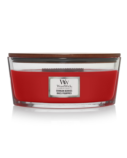 [76080E] Ww Crimson Berries Ellipse