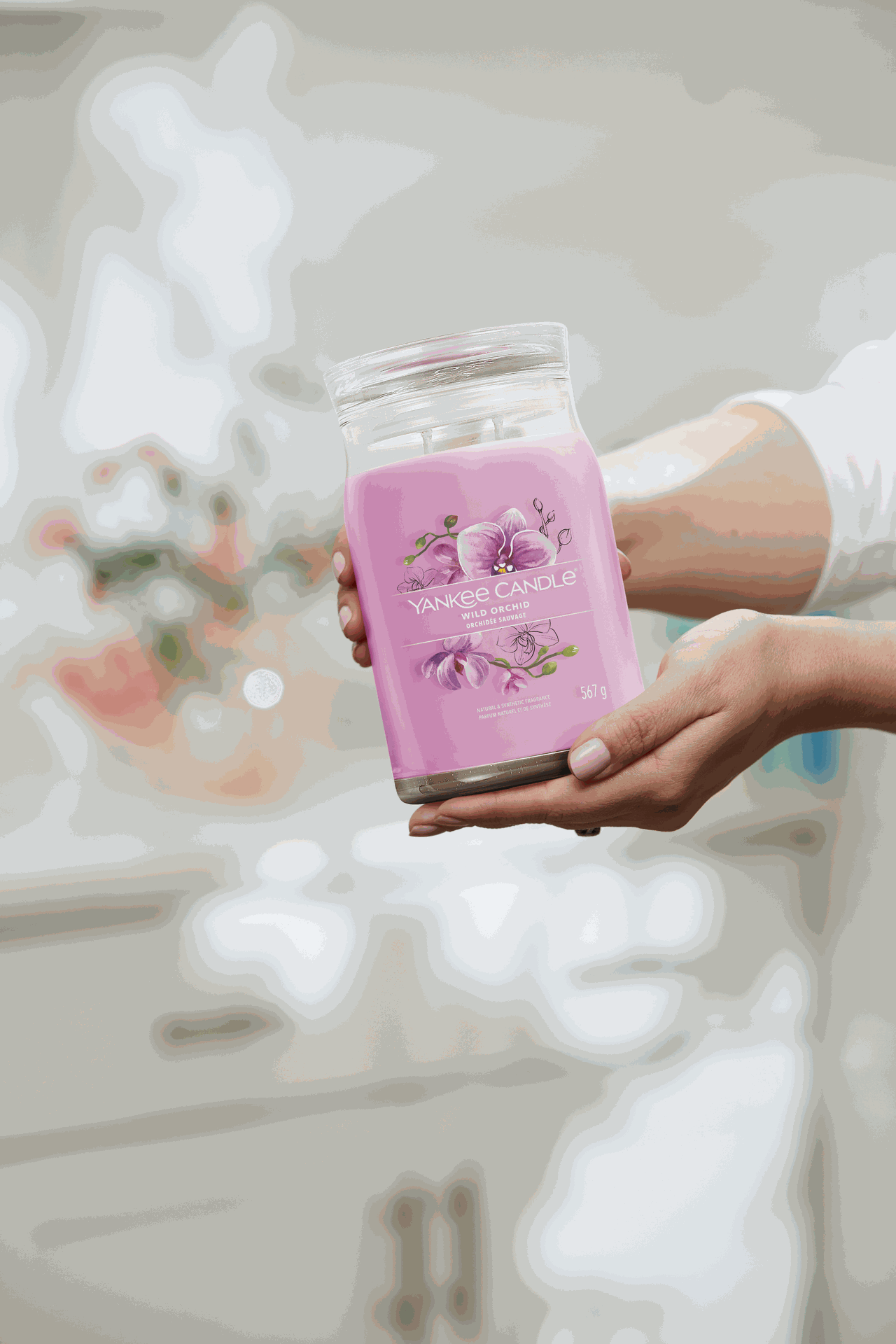 [1629979E] YC Wild Orchid Signature Large Jar