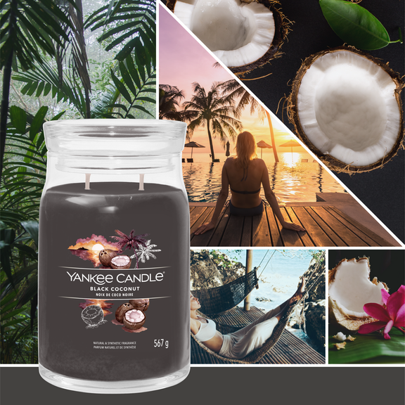 [1701371E] YC Black Coconut Signature Large Jar