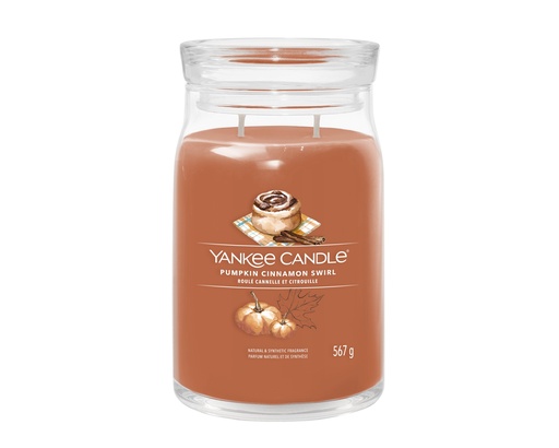 [1759265E] YC Pumpkin Cinnamon Swirl Large Jar