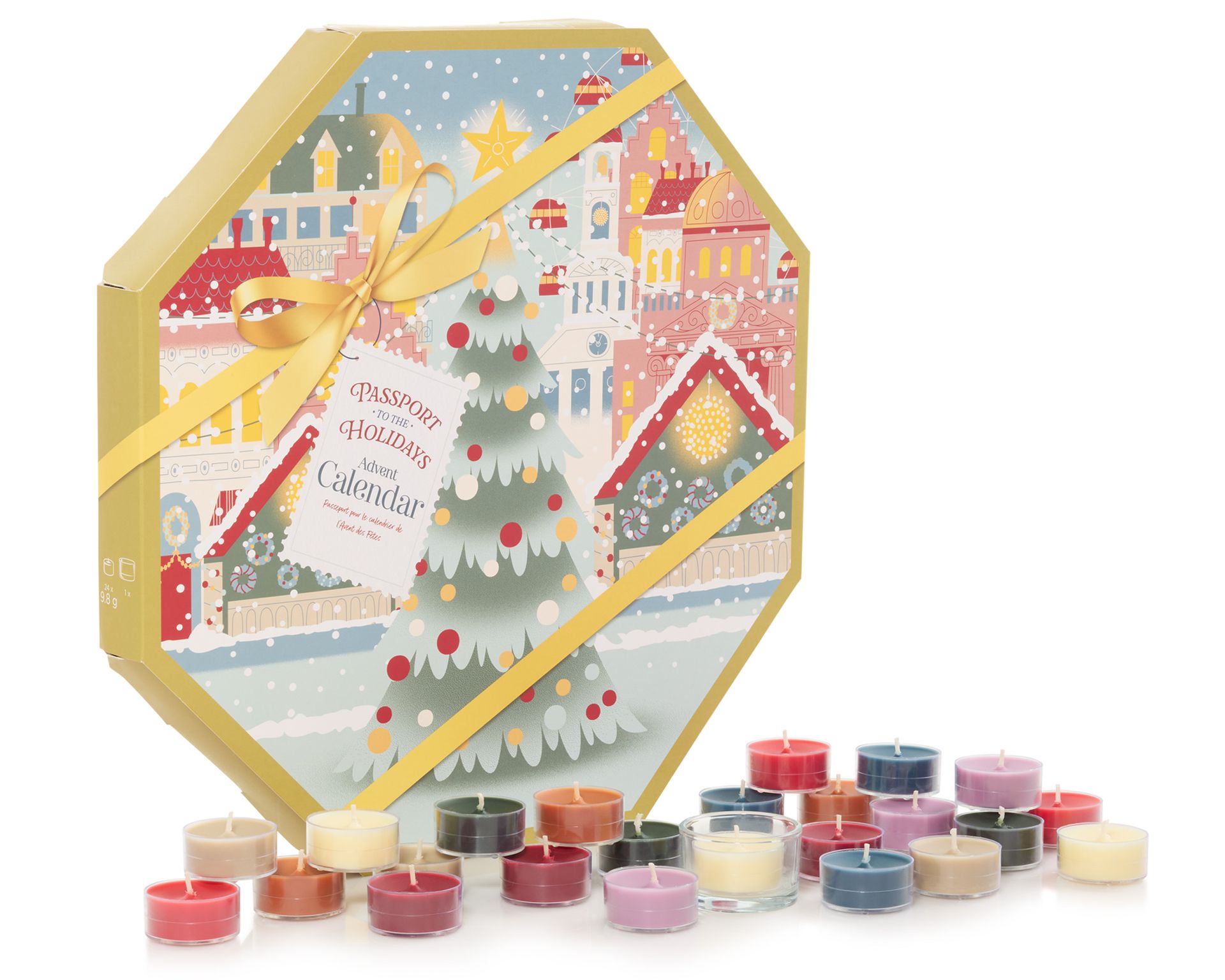 [2641985E] YC Passport to the Holidays Advent Calendar Wreath