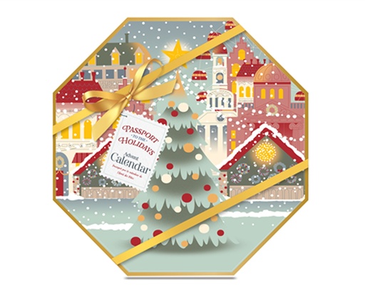 [2641985E] YC Passport to the Holidays Advent Calendar Wreath