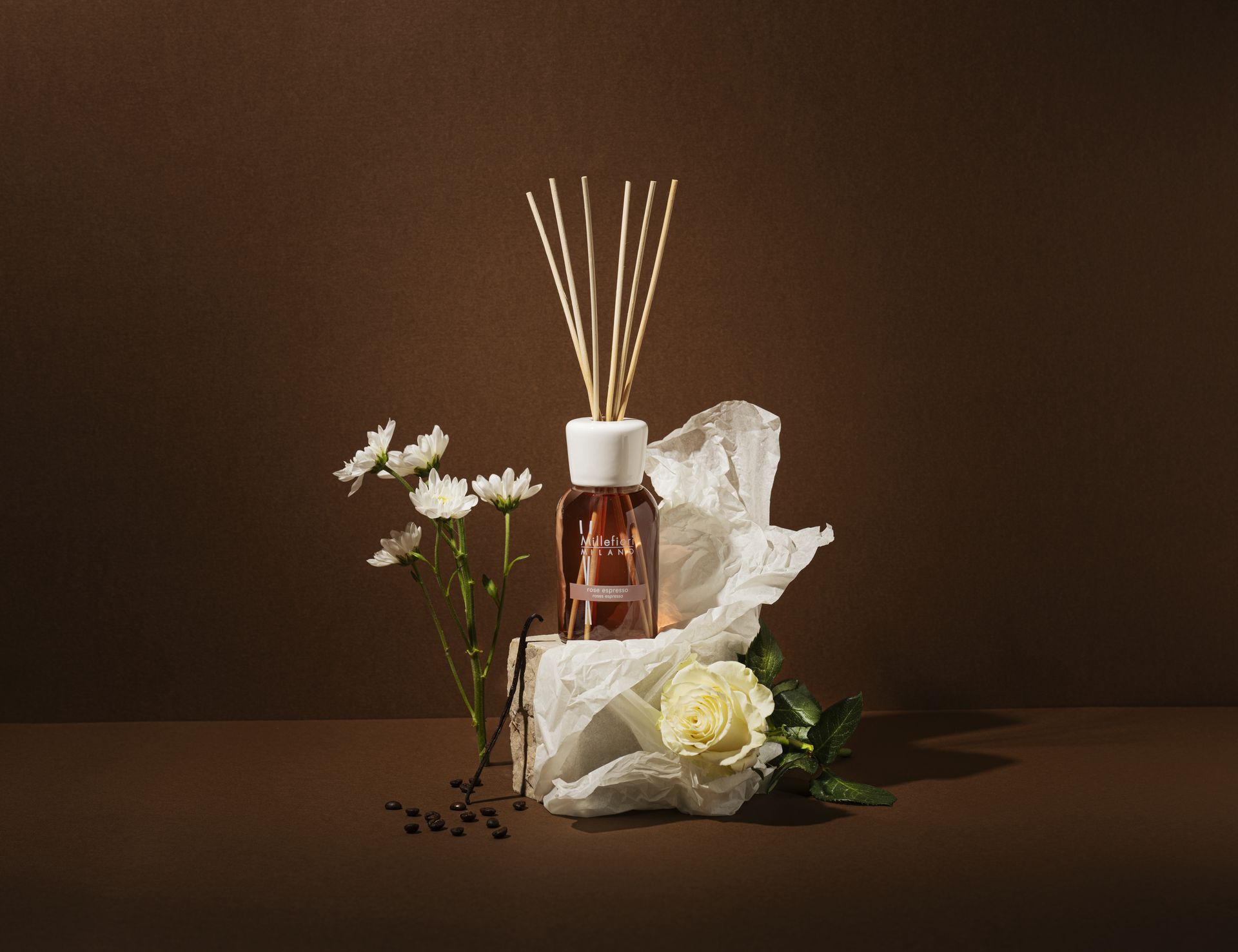 [7DDRE] MM Milano Reed Diffuser 250ml Rose Espresso
