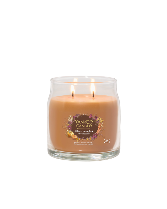 [2653161E] YC Golden Pumpkin Signature Medium Jar
