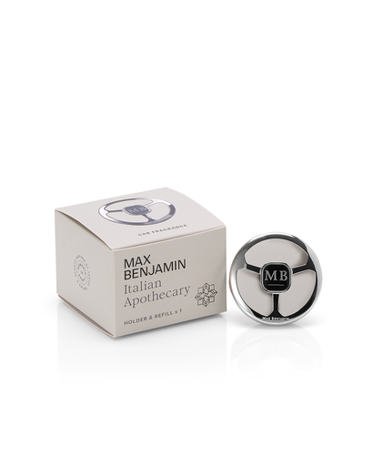 [RB-CF07] MB Car Fragrance Dispenser Italian Apothecary