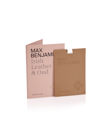 [RB-SC10] MB Scented Card Irish Leather & Oud