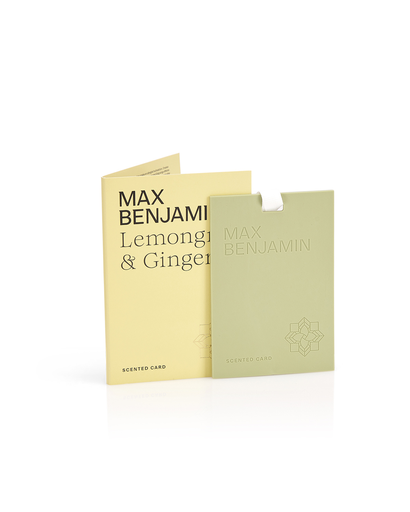 [RB-SC01] MB Scented Card Lemongrass & Ginger