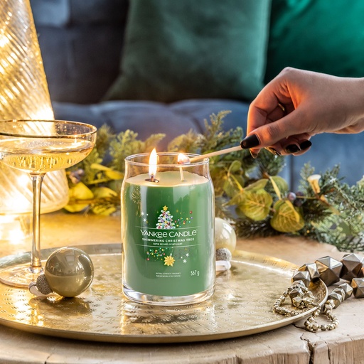 [1743380E] YC Shimmering Christmas Tree Signature Large