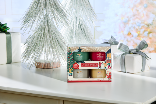 [2653373E] YC Apres Ski Collection 4 Filled Votive Gift Set
