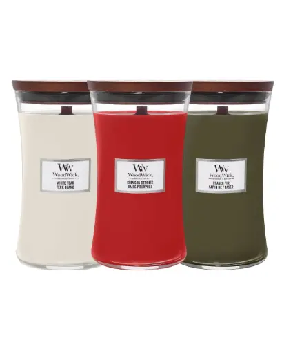 [93080ES3] WW White Teak + Crimson Berries + Frasier Fir Large Set