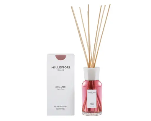 [77DDAR] MM Milano Reed Diffuser 250ml Ambra & Rosa