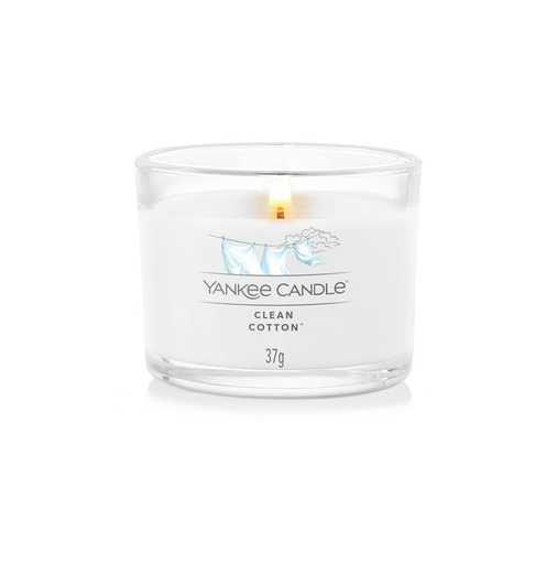 [2653561E] YC Clean Cotton Signature Filled Votive 3-Pack