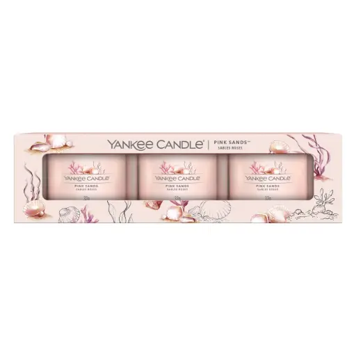 [2653556E] YC Pink Sands Signature Filled Votive 3-pack