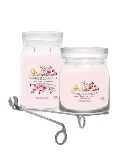 YC Pink Cherry & Vanilla Large + Medium + Trimmer Set