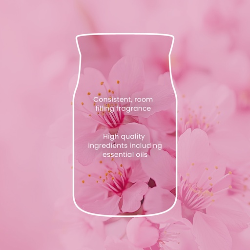 [2671935E] YC Enchanting Cherry Blossoms Medium Jar