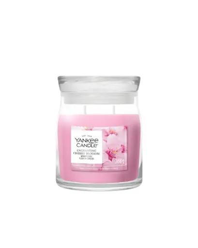 [2671935E] YC Enchanting Cherry Blossoms Medium Jar