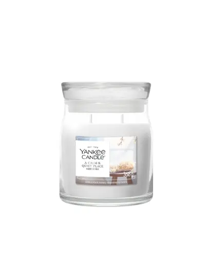 [2236189] YC A Calm & Quiet Place Medium Jar