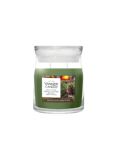 [2235497] YC Balsam & Cedar Fireside Medium Jar