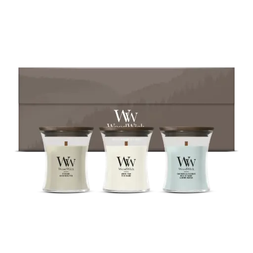 [2252809] WW Deluxe Gift Set 3 Mini Candle Woodland Trio AW26