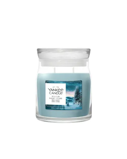 [2671957E] YC Winter Night Stars Medium Jar