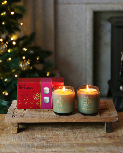 [RB-2CGIF] MB 2 Candle Gift Set - Winter Chalet & Christmas in Lapland